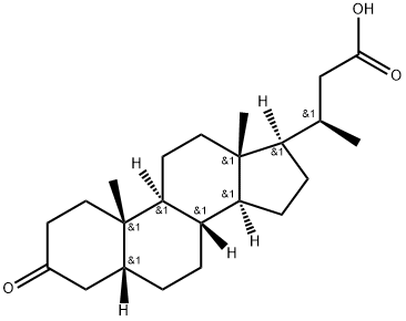 24-Norcholan-23-oic acid, 3-oxo-, (5β)-|