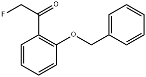 1-(2-(benzyloxy)phenyl)-2-fluoroethanone Structure