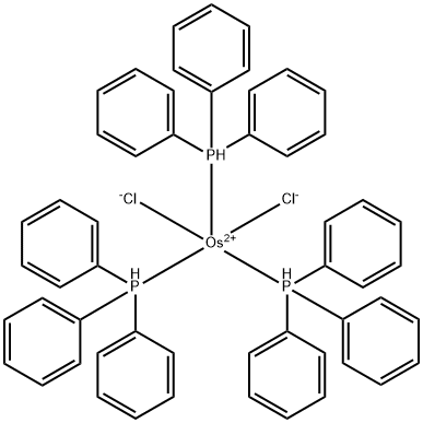 Osmium, dichlorotris(triphenylphosphine)- Structure