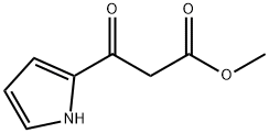 1H-Pyrrole-2-propanoic acid, β-oxo-, methyl ester Structure