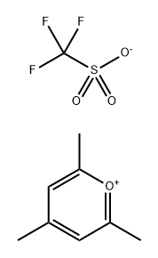 2,4,6-Trimethylpyriliumtrifluoromethanesulfonate,40927-60-4,结构式