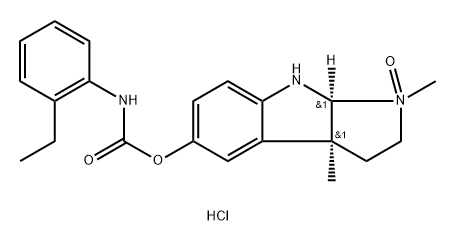 Ganstigmine hydrochloride Structure