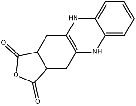 3A,4,11,11a-tetrahydrofuro[3,4-b]phenazine-1,3(5H,10H)-dione Structure