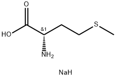 L-Methionine, sodium salt (1:1) Structure
