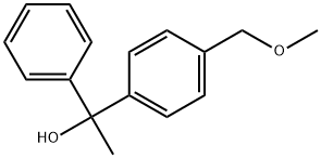 4-(Methoxymethyl)-α-methyl-α-phenylbenzenemethanol Structure