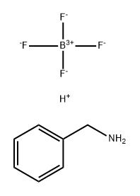 Benzylammonium tetrafluoroborate 化学構造式