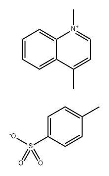 Quinolinium, 1,4-dimethyl-, 4-methylbenzenesulfonate (1:1) 结构式