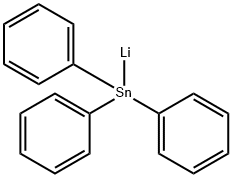 Lithium, (triphenylstannyl)- Struktur