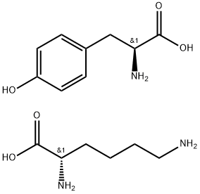 聚（LYS，TYR）氢溴酸盐, 41705-04-8, 结构式