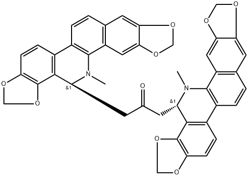 Sanguidimerine Structure