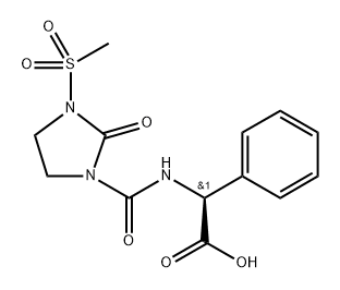 Mezlocillin Sodium impurity 化学構造式