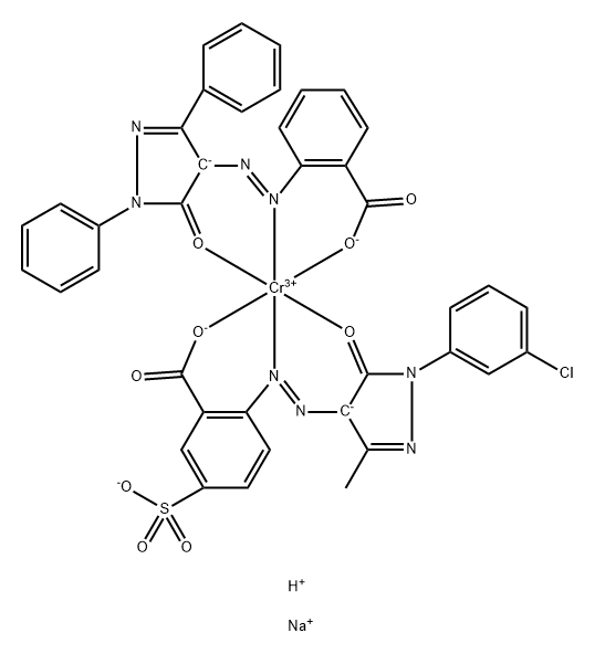 C.I. Acid yellow 207 Structure