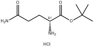 H-D-Gln-OtBu.HCl 化学構造式