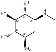 N1-Methyl-2-deoxy-D-streptamine Structure