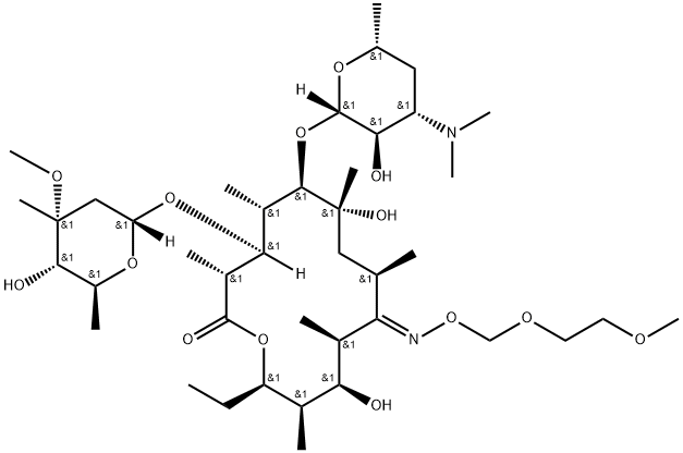 12-脱氧罗红霉素,425365-65-7,结构式
