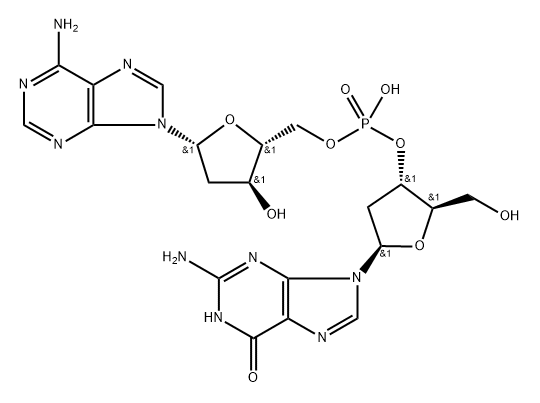 4282-64-8 deoxyguanylyl-(3'-5')-deoxyadenosine