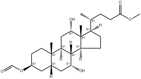 (3β,5β,7α,12α)-3-(ForMyloxy)-7,12-dihydroxycholan-24-oic Acid Methyl Ester Struktur