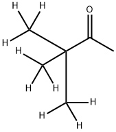 [2H9]-Pinacolone Struktur