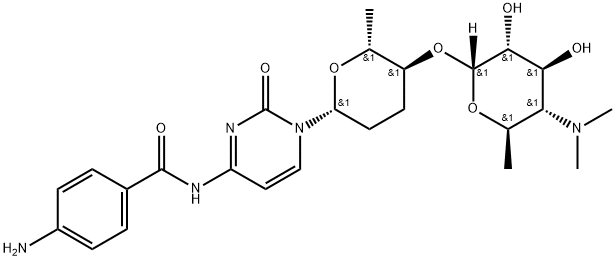 友霉素B,43043-15-8,结构式
