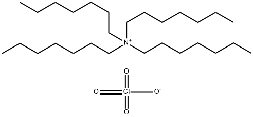 1-Heptanaminium, N,N,N-triheptyl-, perchlorate (1:1) Structure