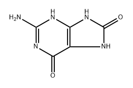 1H-Purine-6,8-dione,  2-amino-7,9-dihydro-,  radical  ion(1+)  (9CI),433302-82-0,结构式