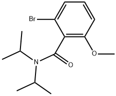 Benzamide, 2-bromo-6-methoxy-N,N-bis(1-methylethyl)-, (1S)- 结构式