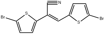 IN1579, (E)-2,3-二(5-溴噻吩-2-基)丙烯腈, 439588-79-1, 结构式