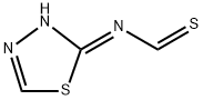 Methanethioamide,  N-1,3,4-thiadiazol-2(3H)-ylidene-,  [N(Z)]-  (9CI) 结构式