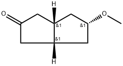 2(1H)-Pentalenone,hexahydro-5-methoxy-,(3a-alpha-,5-bta-,6a-alpha-)-(9CI),441016-97-3,结构式