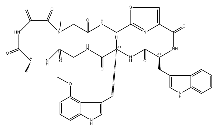 Argyrin H Struktur