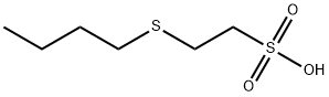 2-Butylsulfanyl-ethanesulfonic acid Structure