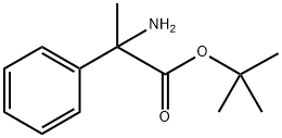 Benzeneacetic acid, α-amino-α-methyl-, 1,1-dimethylethyl ester 化学構造式