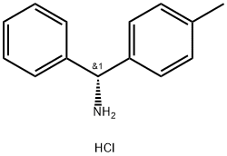 (R)-(4-Methylphenyl)(phenyl)methanamine hydrochloride 化学構造式