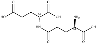 D-γ-Glutamyl-D-glutamic acid, 4553-17-7, 结构式