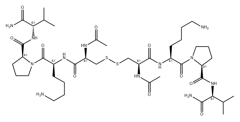 司来普伐肽对照品,457605-12-8,结构式