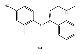 Phenol, 3-methyl-4-[(1R)-3-(methylamino)-1-phenylpropoxy]-, hydrochloride (1:1)|托莫西汀杂质12