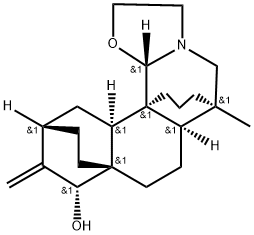 附子鹼,466-43-3,结构式