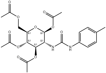 4710-56-9 1,3,4,6-tetra-O-acetyl-2-deoxy-2-<3-(4-tolylureido)>-β-D-glucopyranose