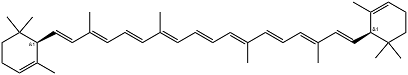 ε,ε-Carotene, 472-89-9, 结构式