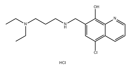 Clamoxyquin, 4724-59-8, 结构式