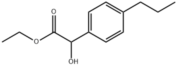 Ethyl α-hydroxy-4-propylbenzeneacetate,473565-79-6,结构式