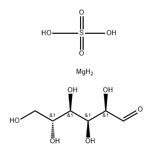 D-Glucose, mixt. with magnesium sulfate (1:1) Structure