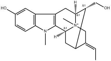 N-Methylsarpagine methosalt 化学構造式