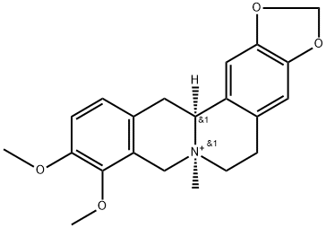 .Alpha.-Canadine methochloride 结构式