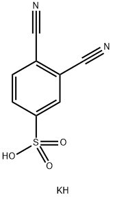 Potassium 3,4-dicyanobenzenesulfonate, 475275-08-2, 结构式