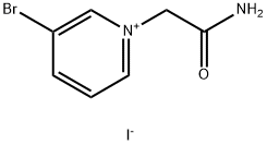 1-(2-氨基-2-氧代乙基)-3-溴吡啶-1-碘化胺, 476613-87-3, 结构式