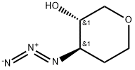 threo-Pentitol, 1,5-anhydro-3-azido-2,3-dideoxy- 结构式