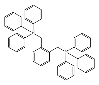 1,2-Bis(methyltriphenylphosphonium)phenyl dichloride Struktur