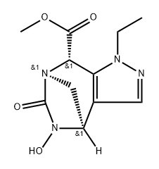 REL-METHYL (4R,7R,8S)-1-ETHYL-4,5,6,8-TETRAH YDRO-5-HYDROXY-6-OXO-1H-4,7-METHANOP YRAZOLO[3,4-E][1,3, 478628-06-7, 结构式