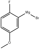 5-FLUORO-2-METHOXYPHENYLMAGNESIUM BROMI& 结构式